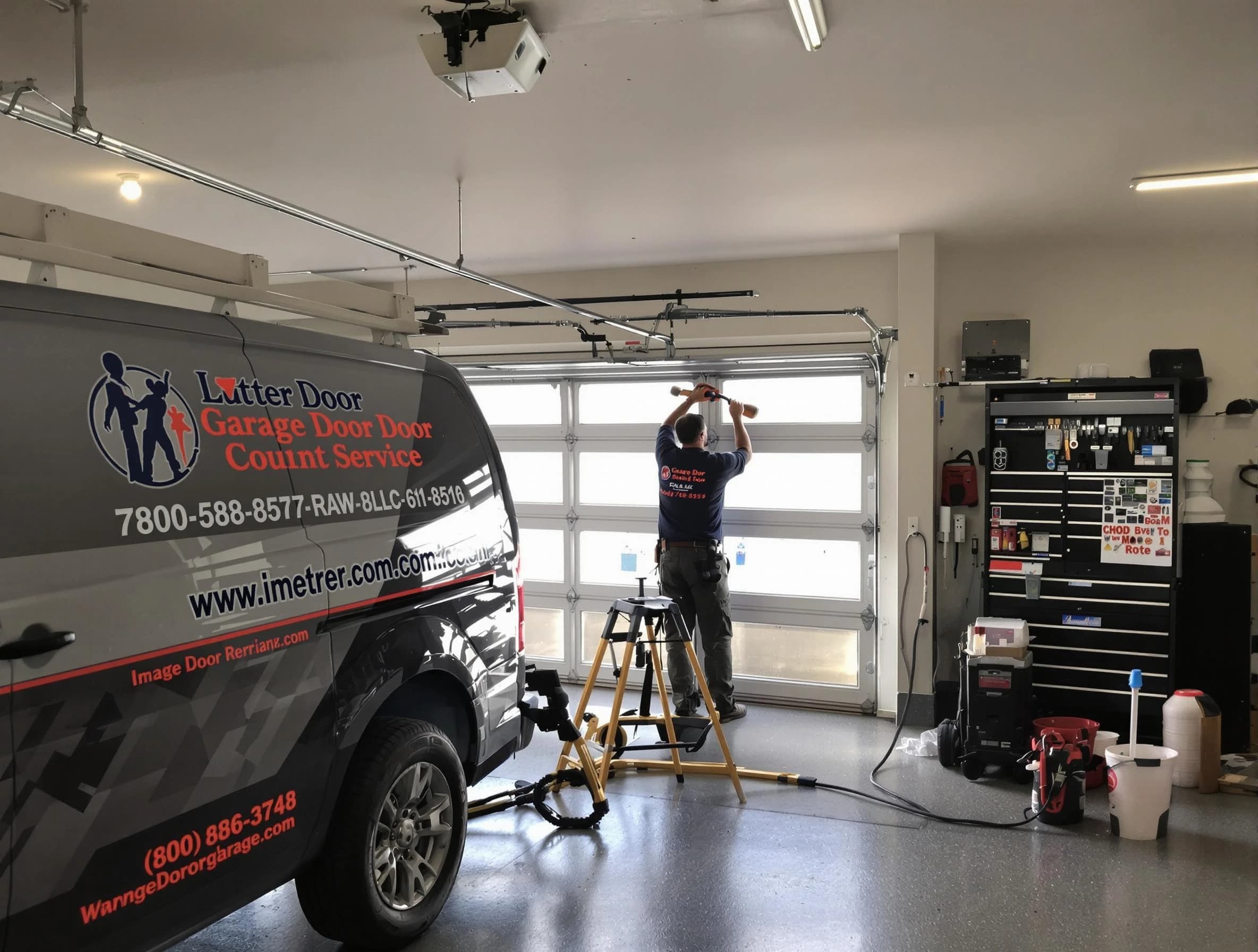 Cherry Creek Garage Door Repair rapid response team performing same-day repair in Cherry Creek