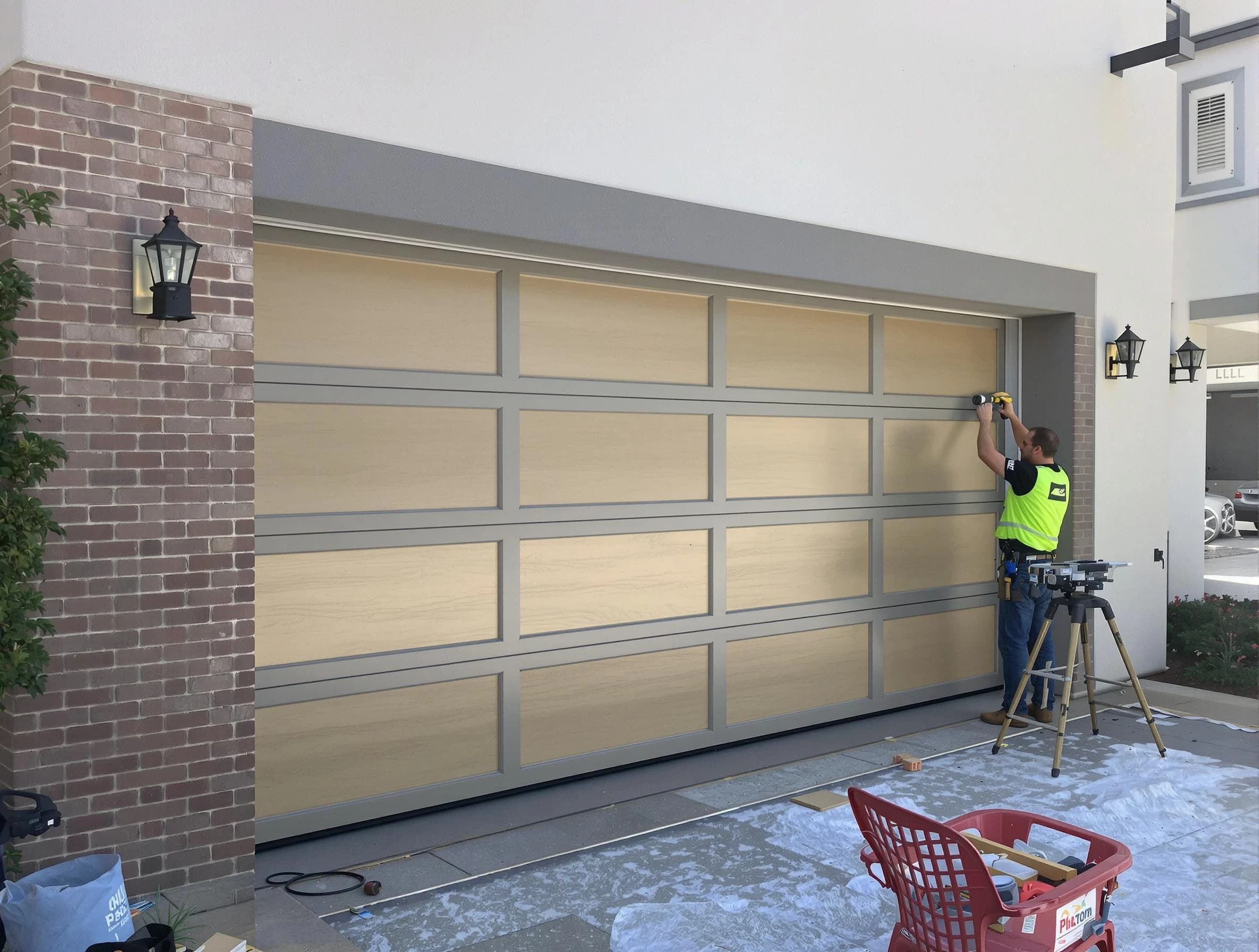 Garage door replacement service by Cherry Creek Garage Door Repair in Cherry Creek