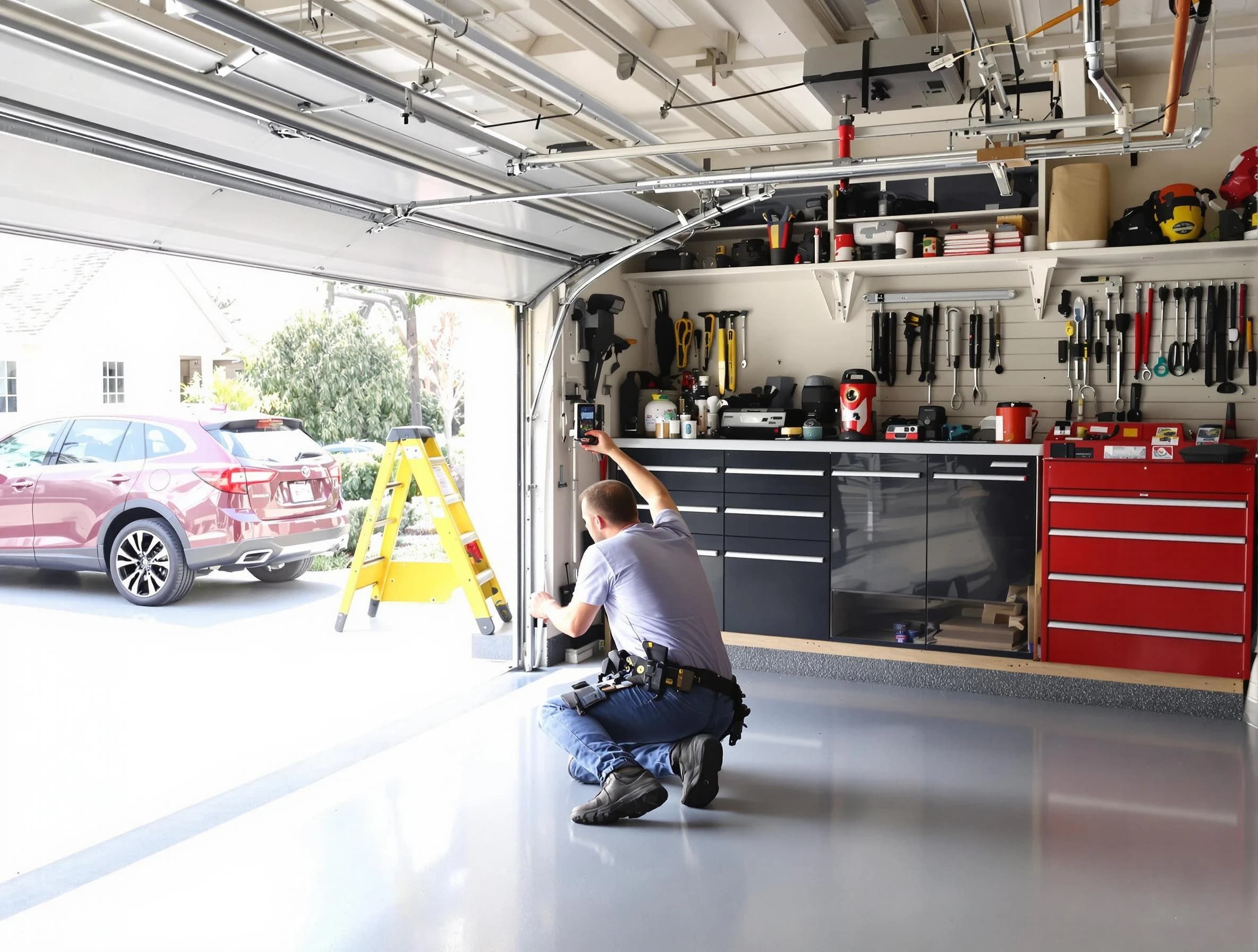 Local garage door repair service by Cherry Creek Garage Door Repair in Cherry Creek