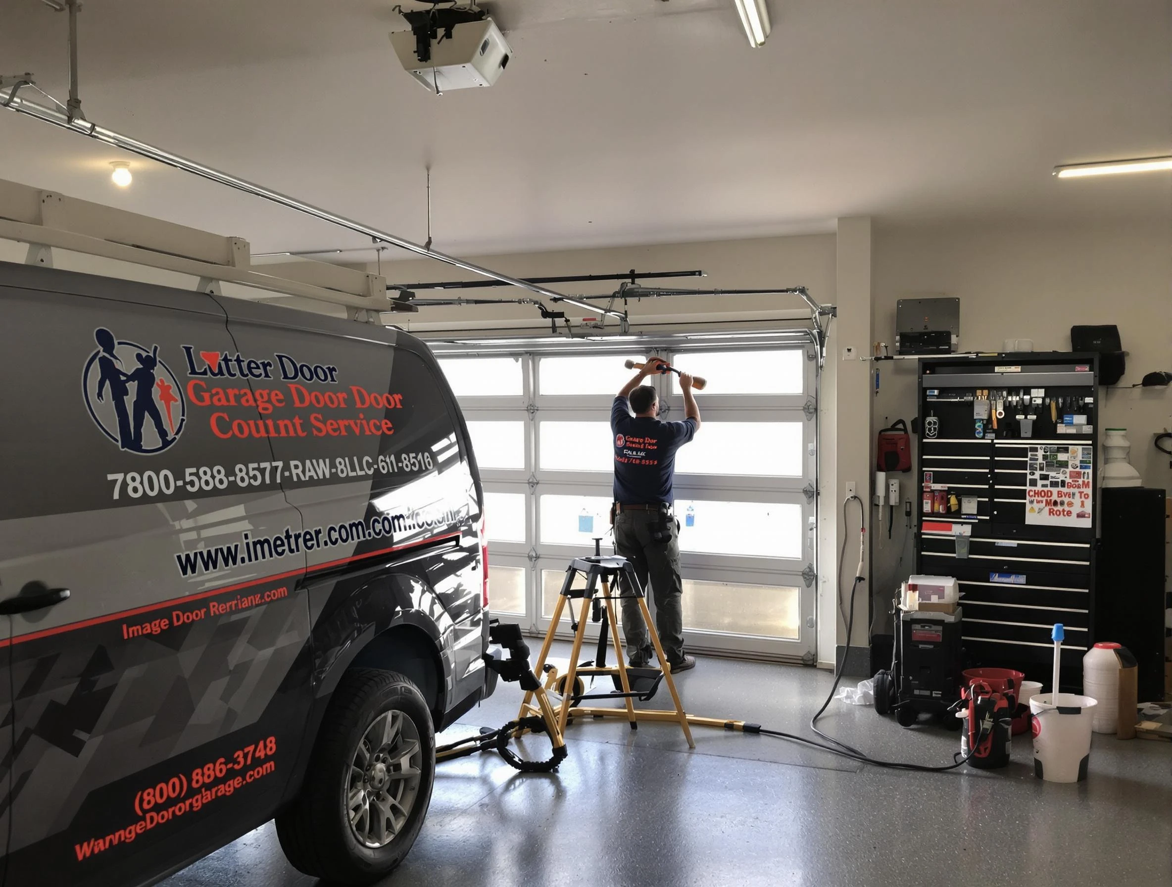 Cherry Creek Garage Door Repair rapid response team performing same-day repair in Cherry Creek